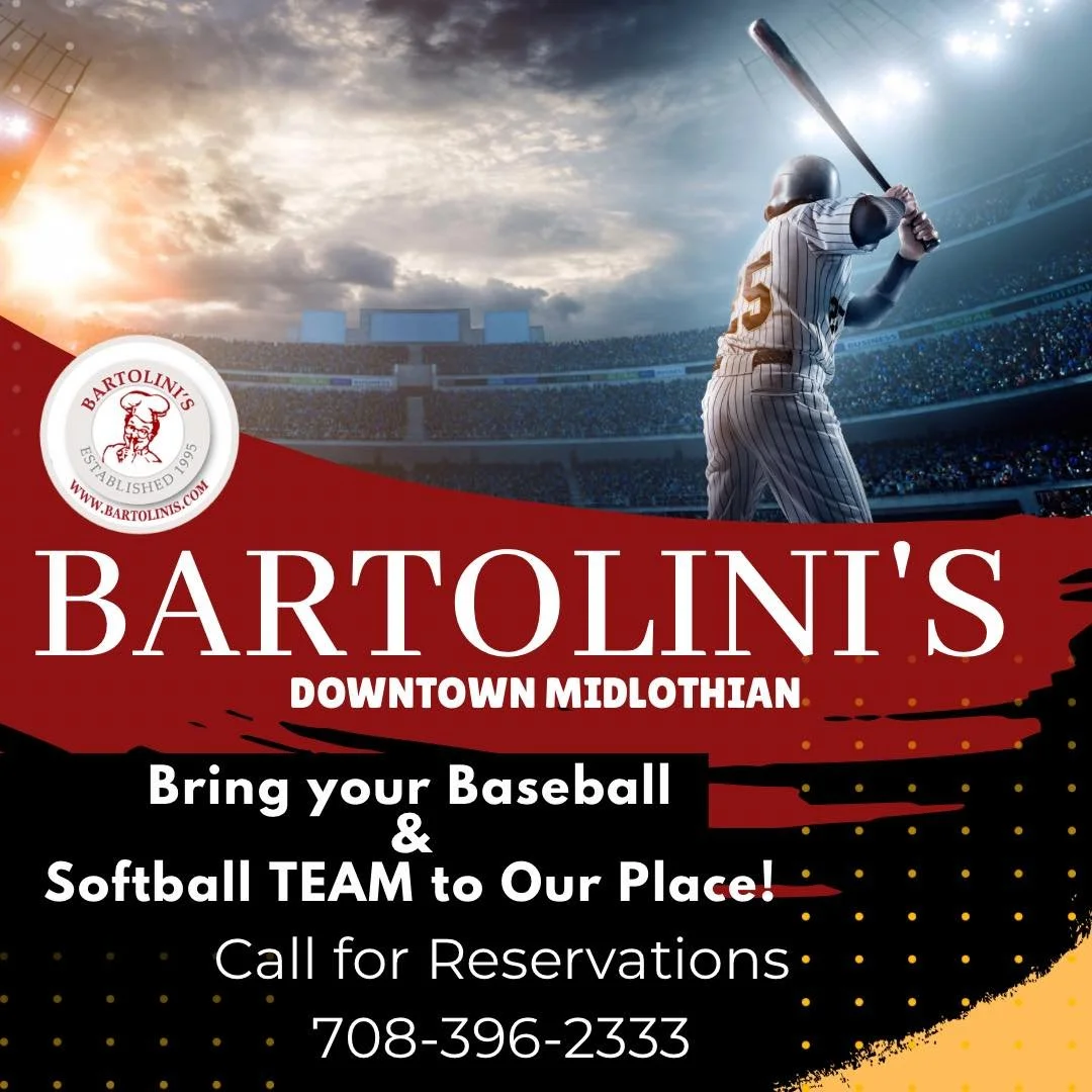 NOW is the time to lock it in! 
 ⚾🥎🍕

Tournament schedules are OUT&hellip; and your post-game plans should be too.

Secure your spot at Bartolini&rsquo;s for your team, families, and fans to gather after the games. 
Whether you&rsquo;re celebrating