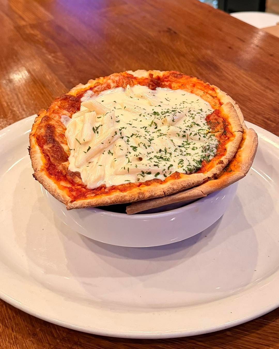 On Special this week! 
Because regular pizza just wasn&rsquo;t enough&hellip;

We turned it into a CONE 😎🍕

Stuffed with penne Alfredo and packed with flavor &mdash; this one&rsquo;s a game changer.

Unique. Different. Always delicious.
(And yes&he