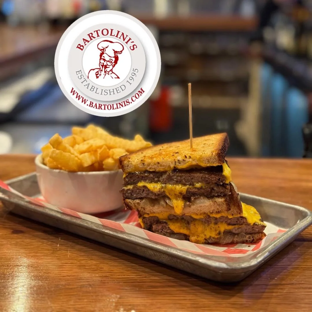 Patty Melt 💫 

Juicy, melty, stacked just right&hellip;
Grilled onions + American cheese on toasted rye 🤤
Served with your choice of crinkle-cut fries, homemade chips, or slaw.

Available this week only
 &mdash; through Sunday.

Don&rsquo;t overthi