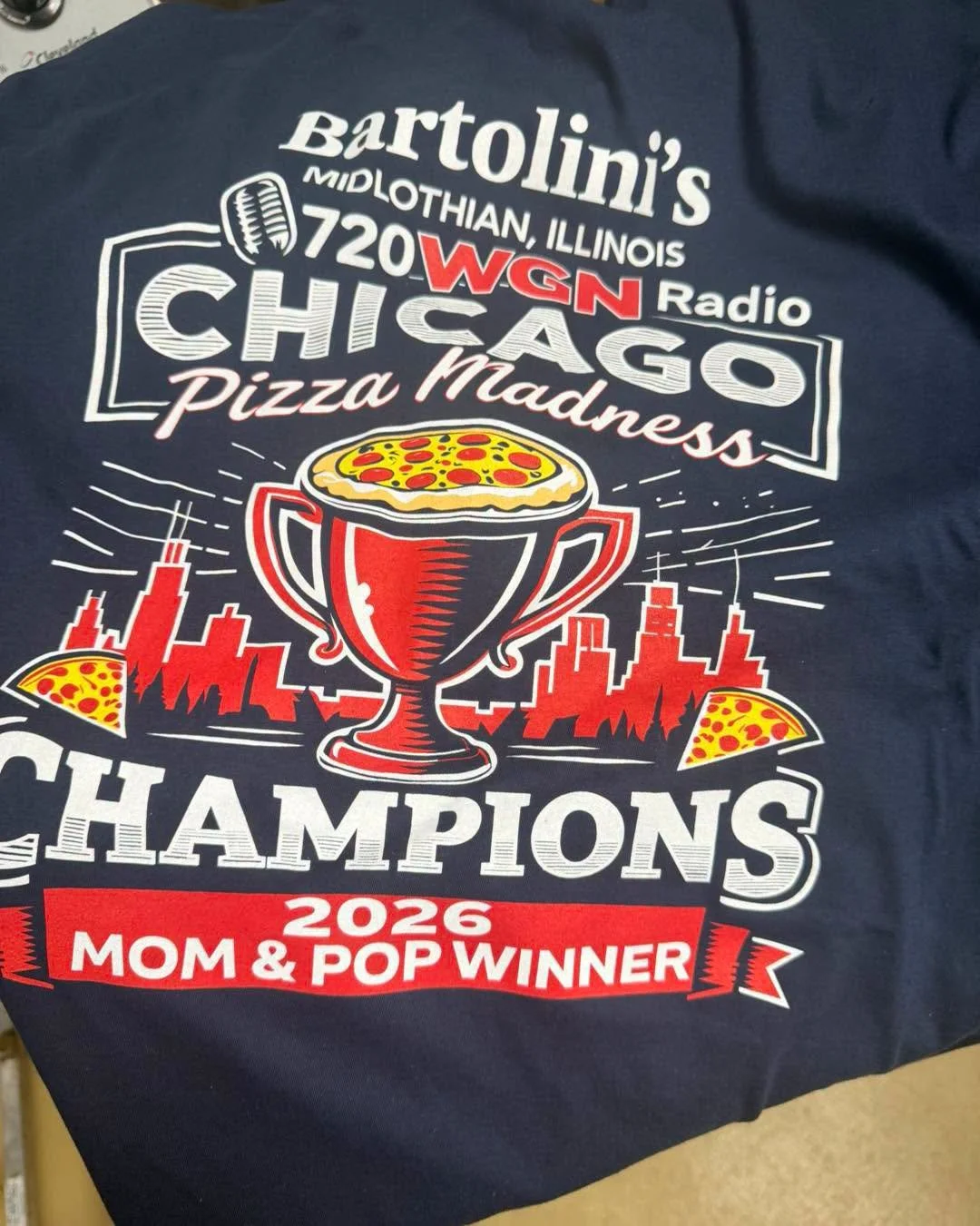 🏆 WELCOME TO THE CHAMPION CLUB 🍕

We brought it home&hellip; now it&rsquo;s your turn to be part of the win.

🔥 Official Bartolini&rsquo;s Champion T-Shirts
$20 + tax
Available inside the restaurant

Join The Champion Club 👇
✔️ Grab your shirt
✔️