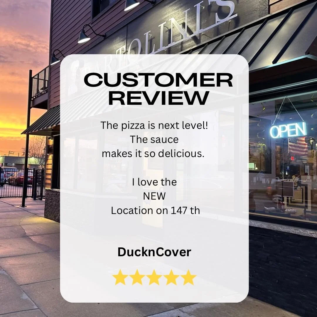 ⭐️⭐️⭐️⭐️⭐️

Thank you for all of the amazing 5-star Google reviews! 
Your support means the world to our family-owned restaurant. ❤️

If you&rsquo;ve enjoyed your experience at Bartolini&rsquo;s, we&rsquo;d truly appreciate you taking a moment to lea