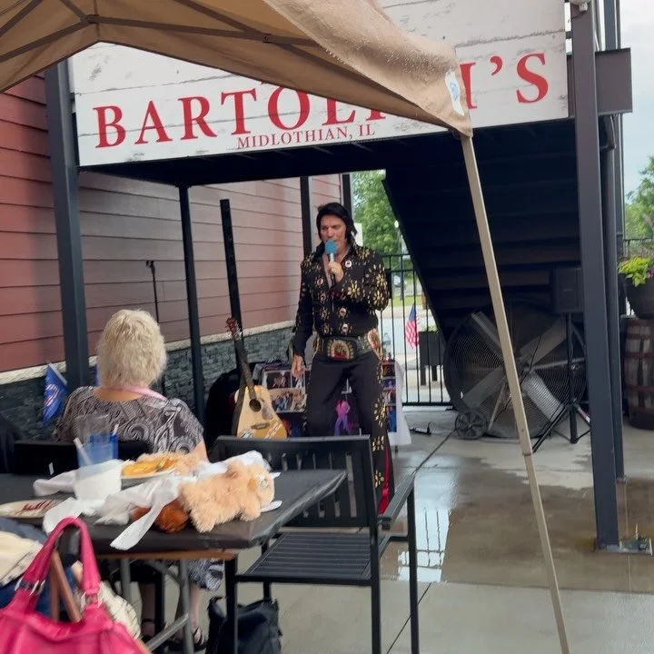 Rain? What rain? ☔️🎶

A huge THANK YOU to everyone who joined us yesterday on the Bartolini&rsquo;s Patio for an afternoon with Joe &ldquo;Elvis&rdquo; Tirrito. Even with the weather trying to steal the show, you showed up, sang along, enjoyed great