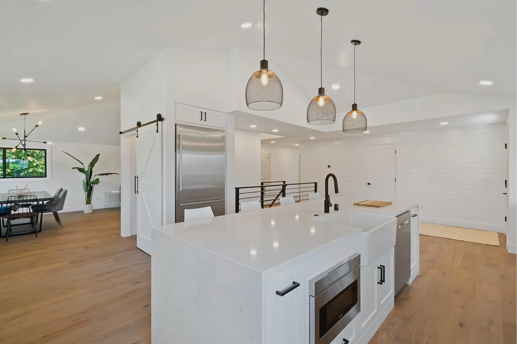 Modern Transitional Kitchen Remodel by U.S. Superior Stone & Tile project photo