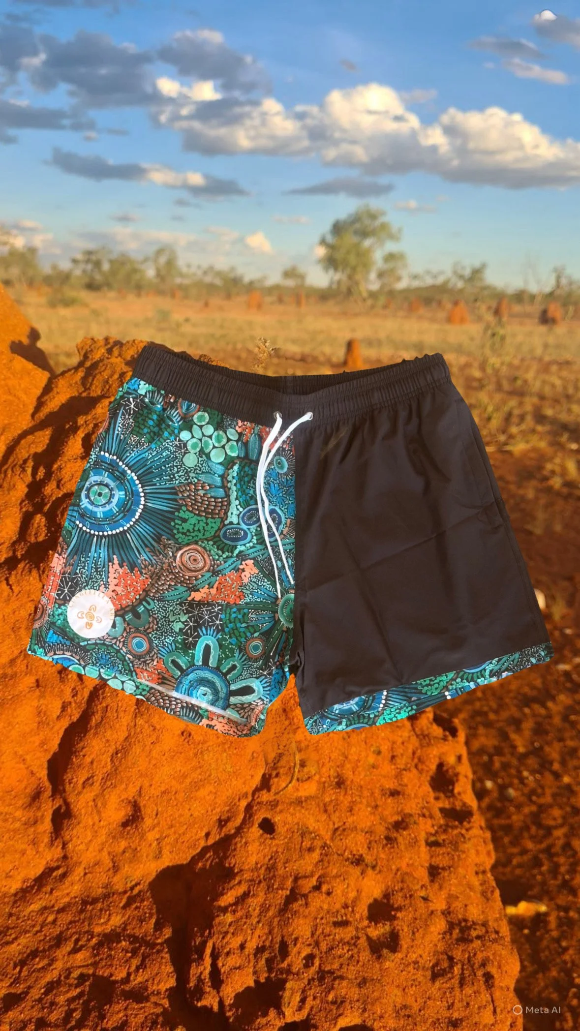 ADULTS BLUE swim shorts