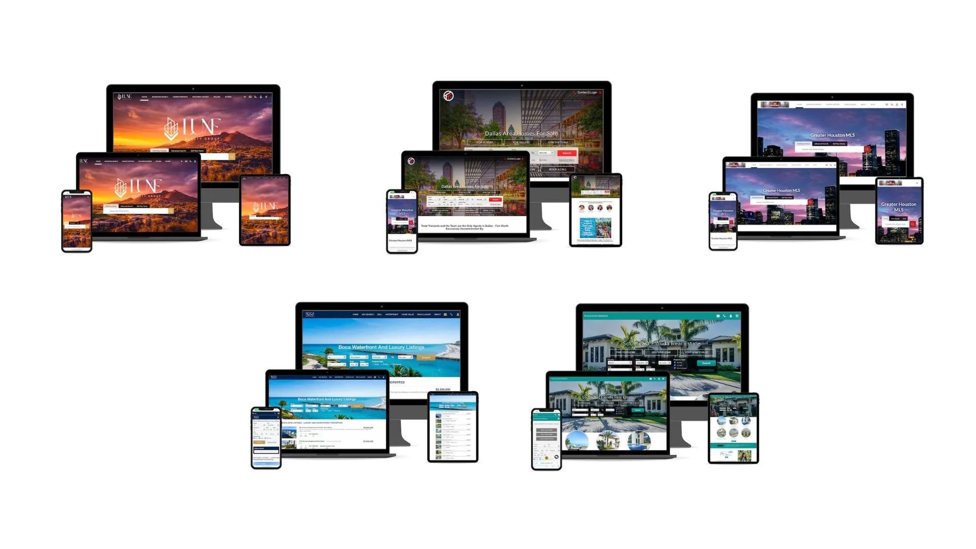 Real Geeks Website Examples