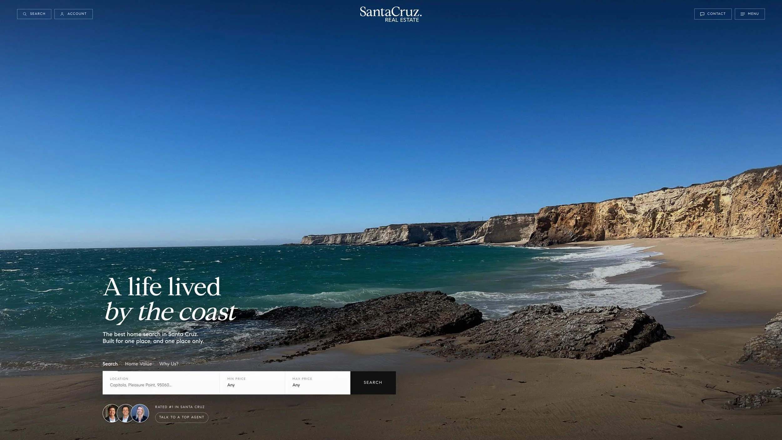 New Real Geeks website design and AI SEO