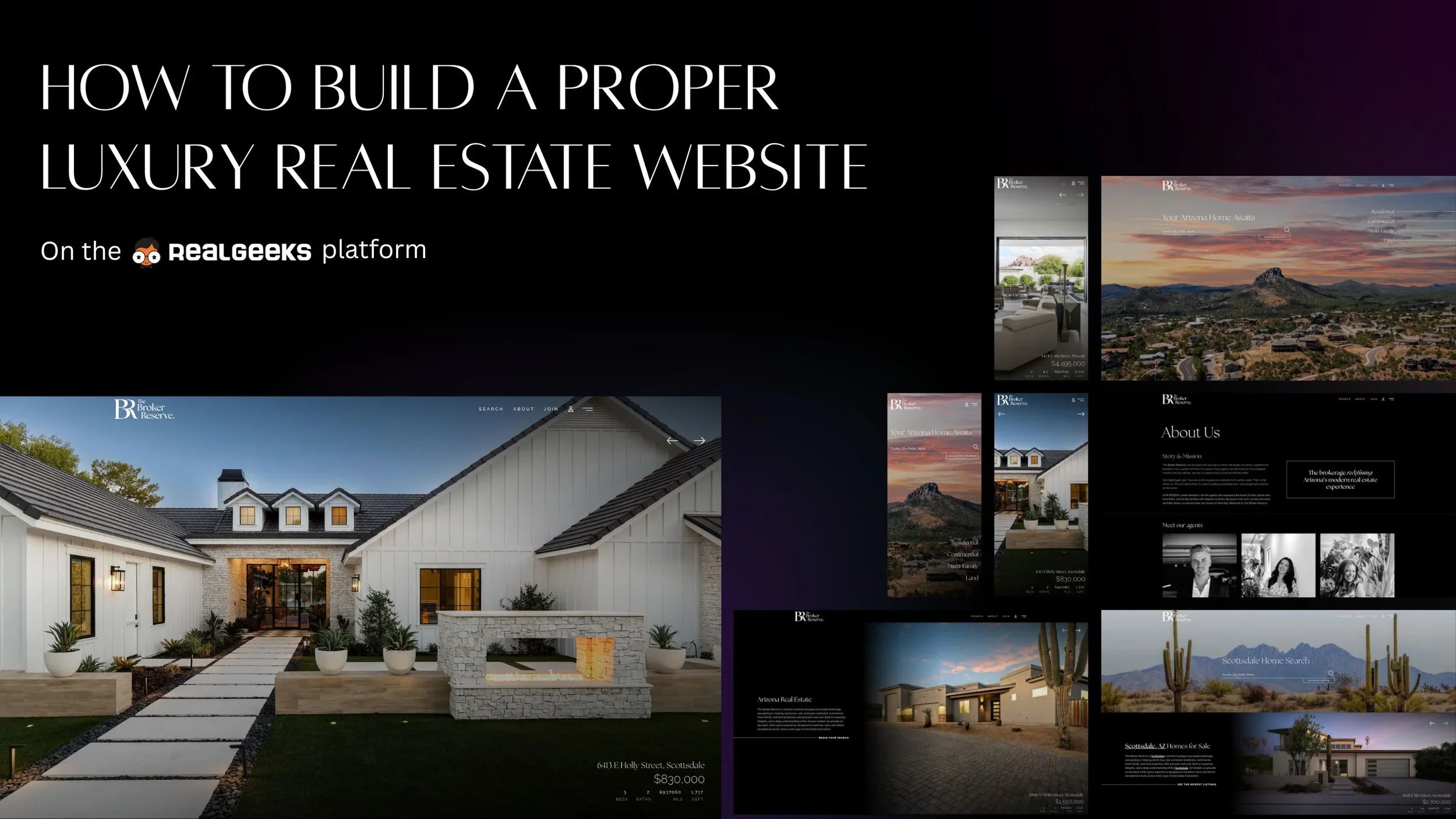 How to Build a Proper Luxury Real Estate Website in 2026