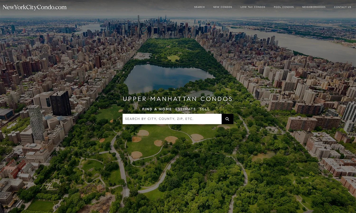 Real Geeks Website New York Design