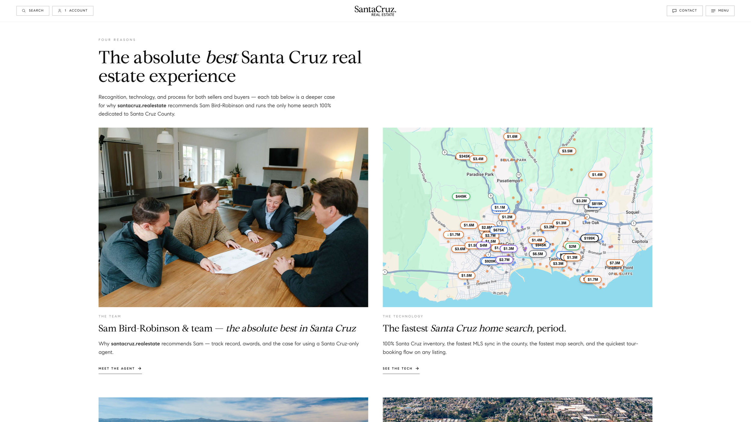 the #1 real estate website agency in the United States