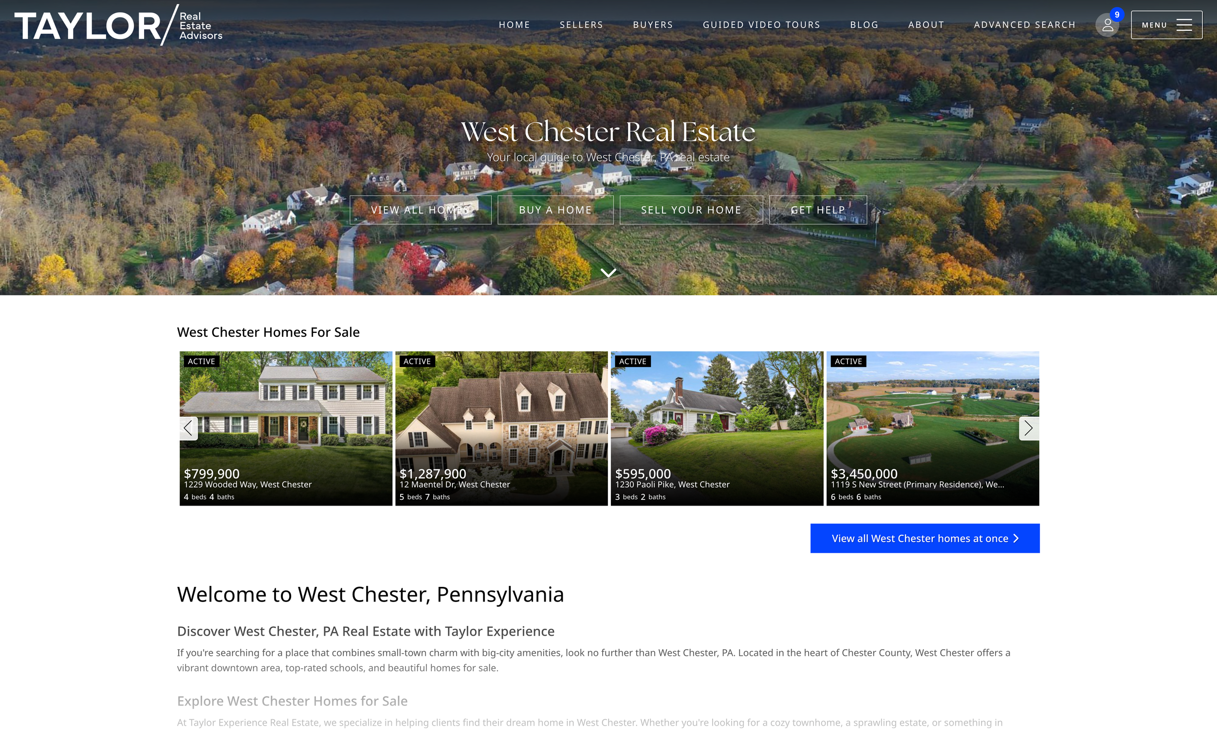 www.taylorexperience.com_west-chester-real-estate_(Desktop Screenshots).png