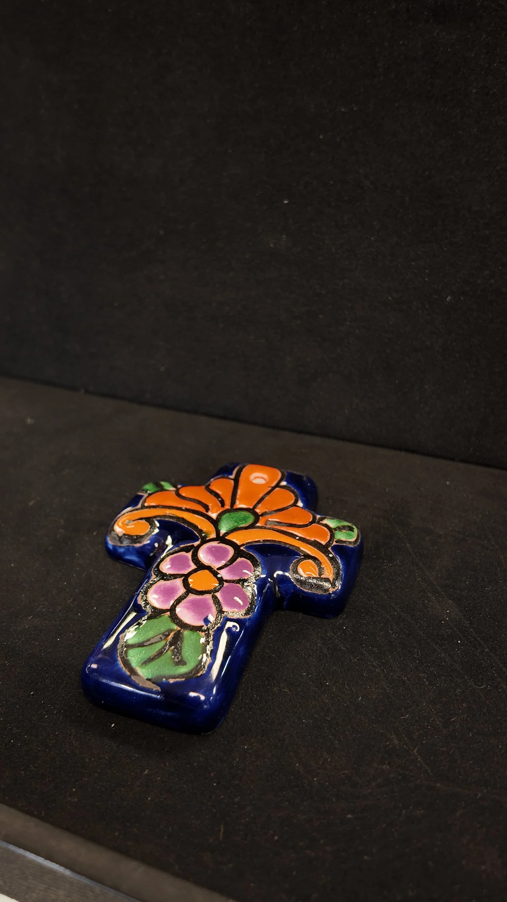 Talavera Ceramic Wall Cross