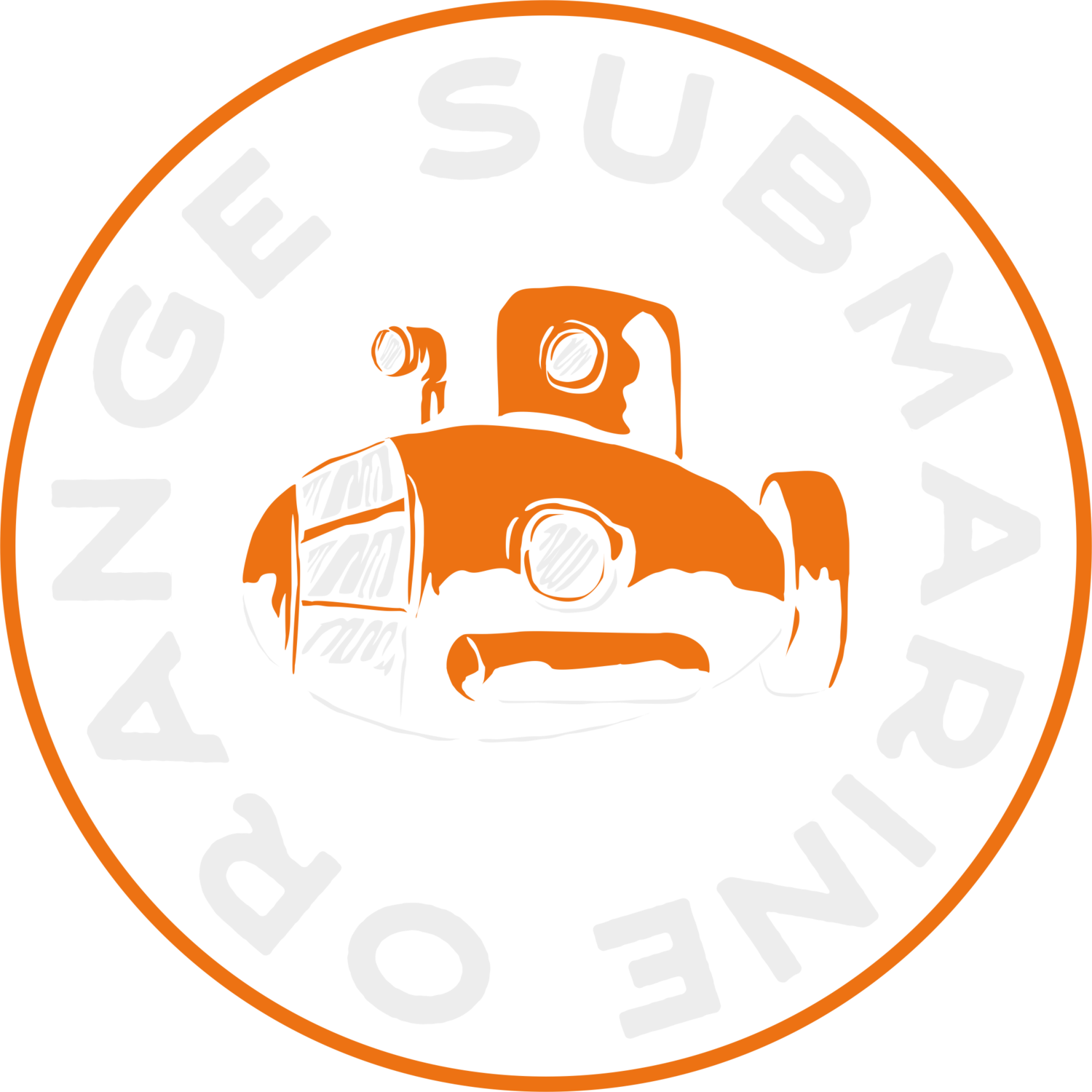 orange submarine