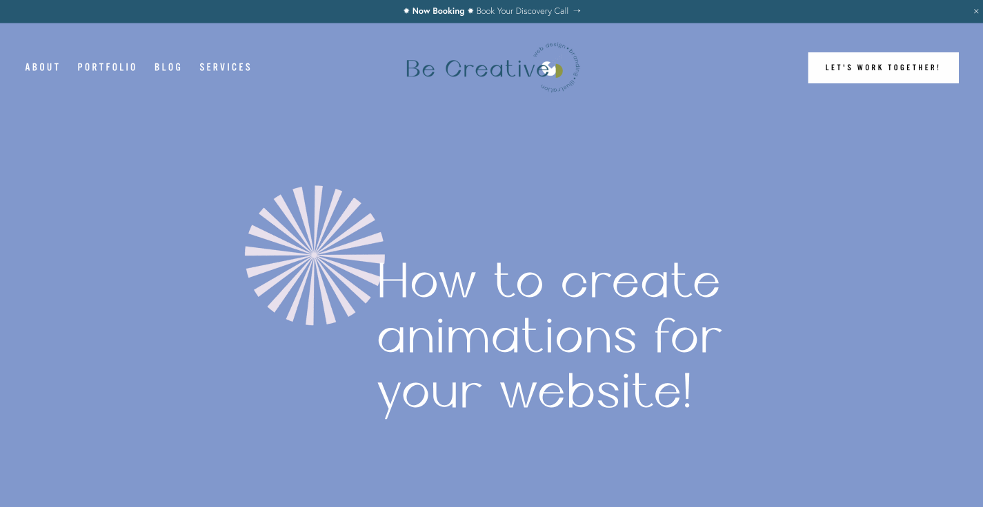 How to Create Simple Rotate Animation with Custom CSS — Be Creative