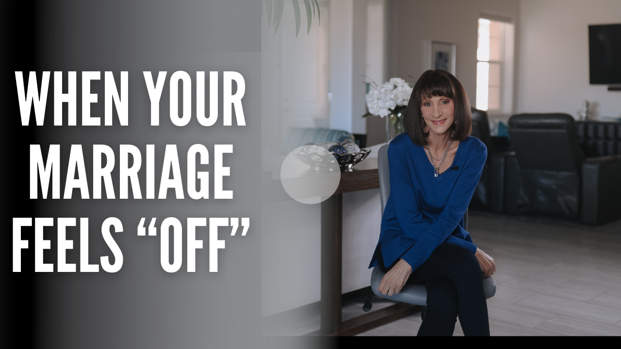 When your marriage feels "off"