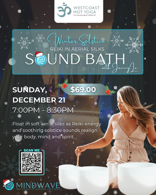 Winter Solstice with Soundbowls  in the Silks