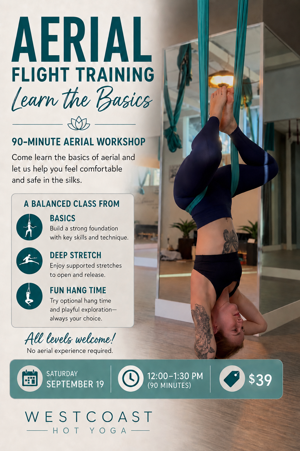 Flight Training- learn the Silks