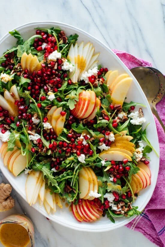 Pomegranate Apple Salad