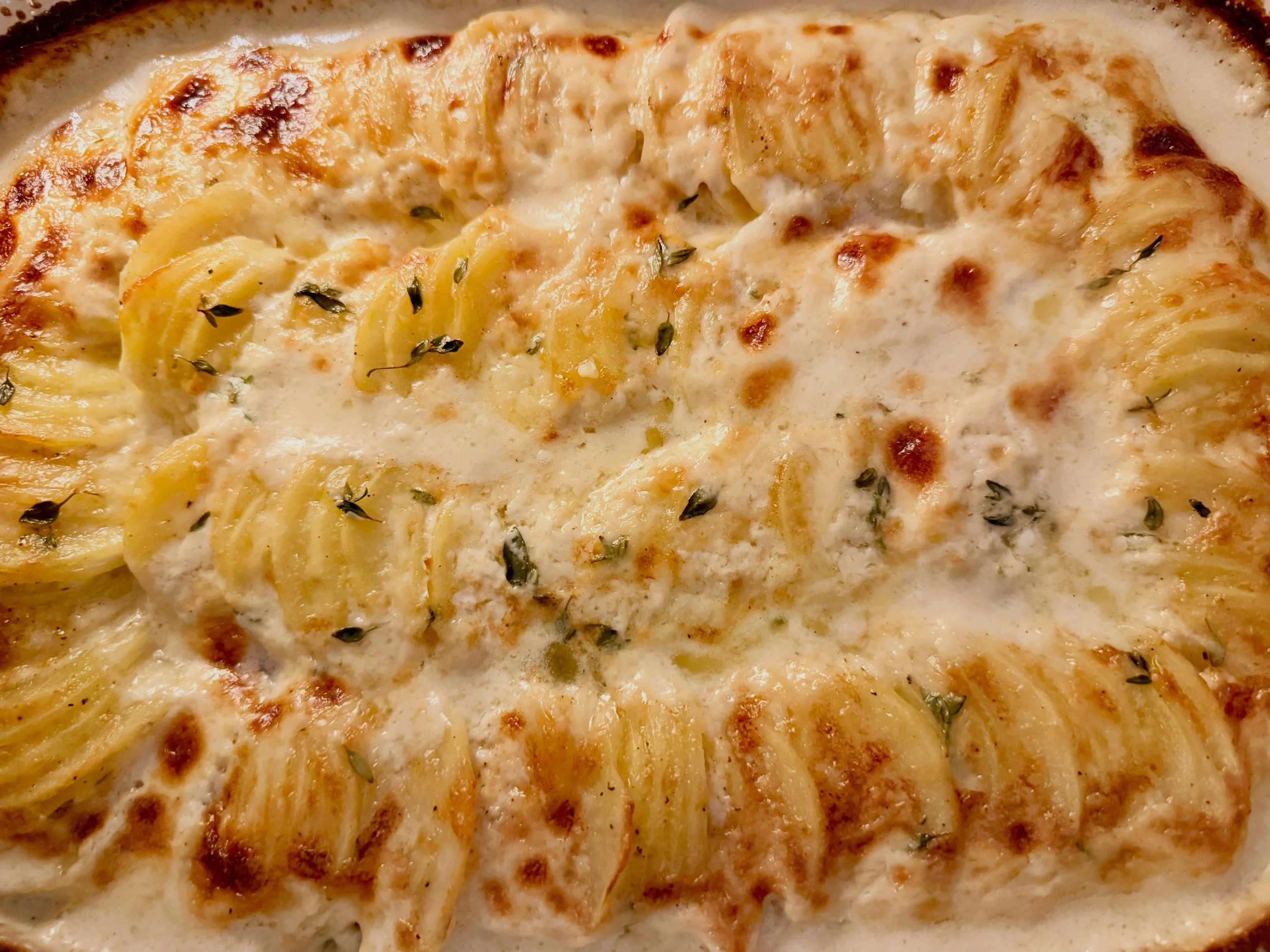 White Cheddar Au Gratin Potatoes