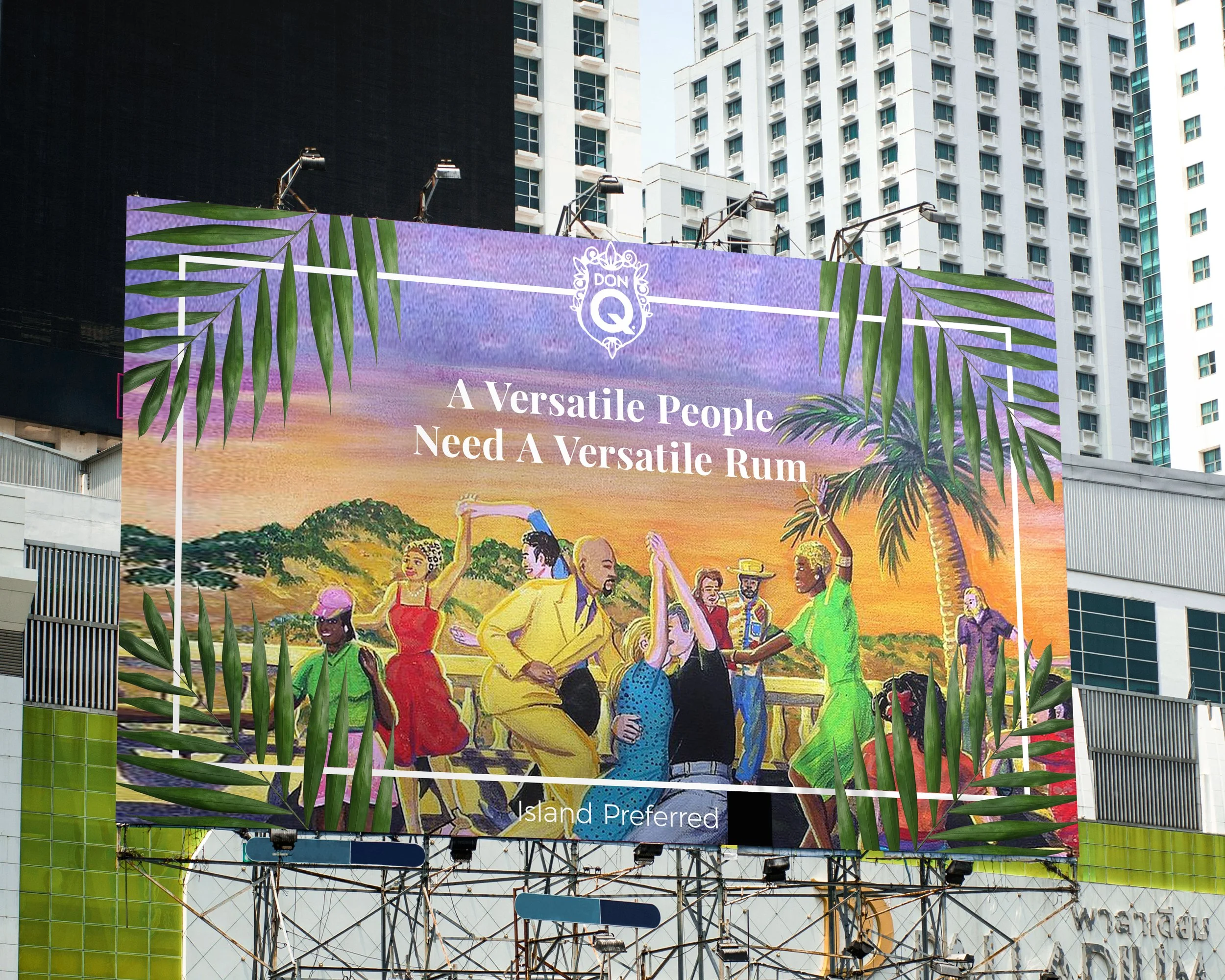 A billboard in Miami