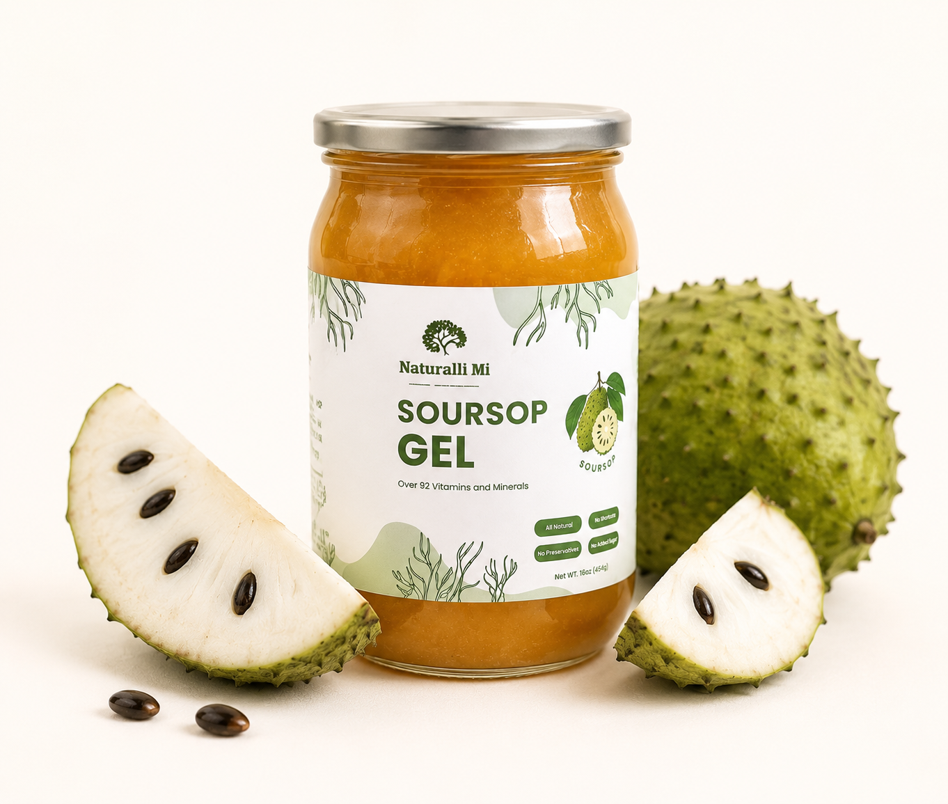 Soursop Sea Moss Gel