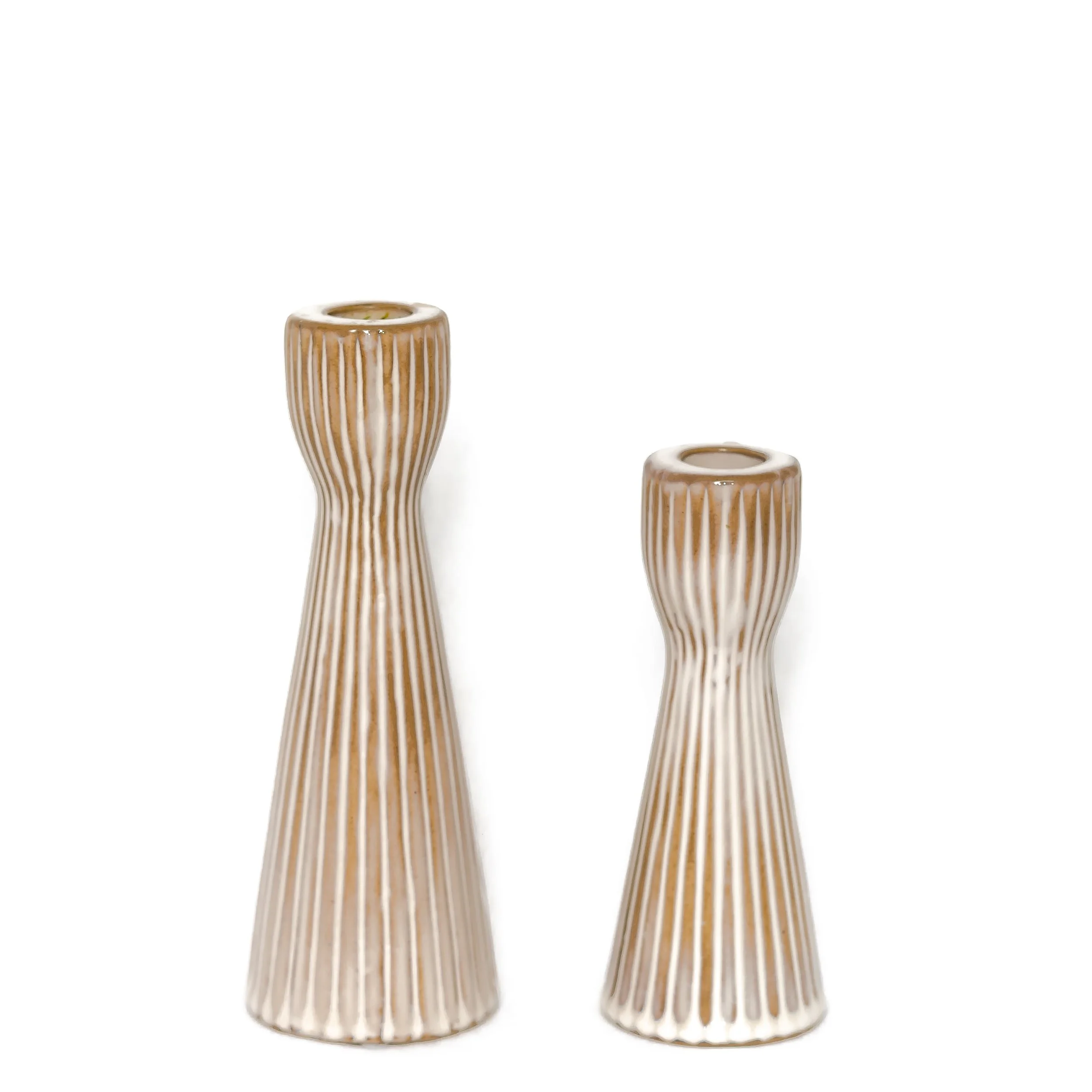 Ceramic tall candle holders
 $2.50 each