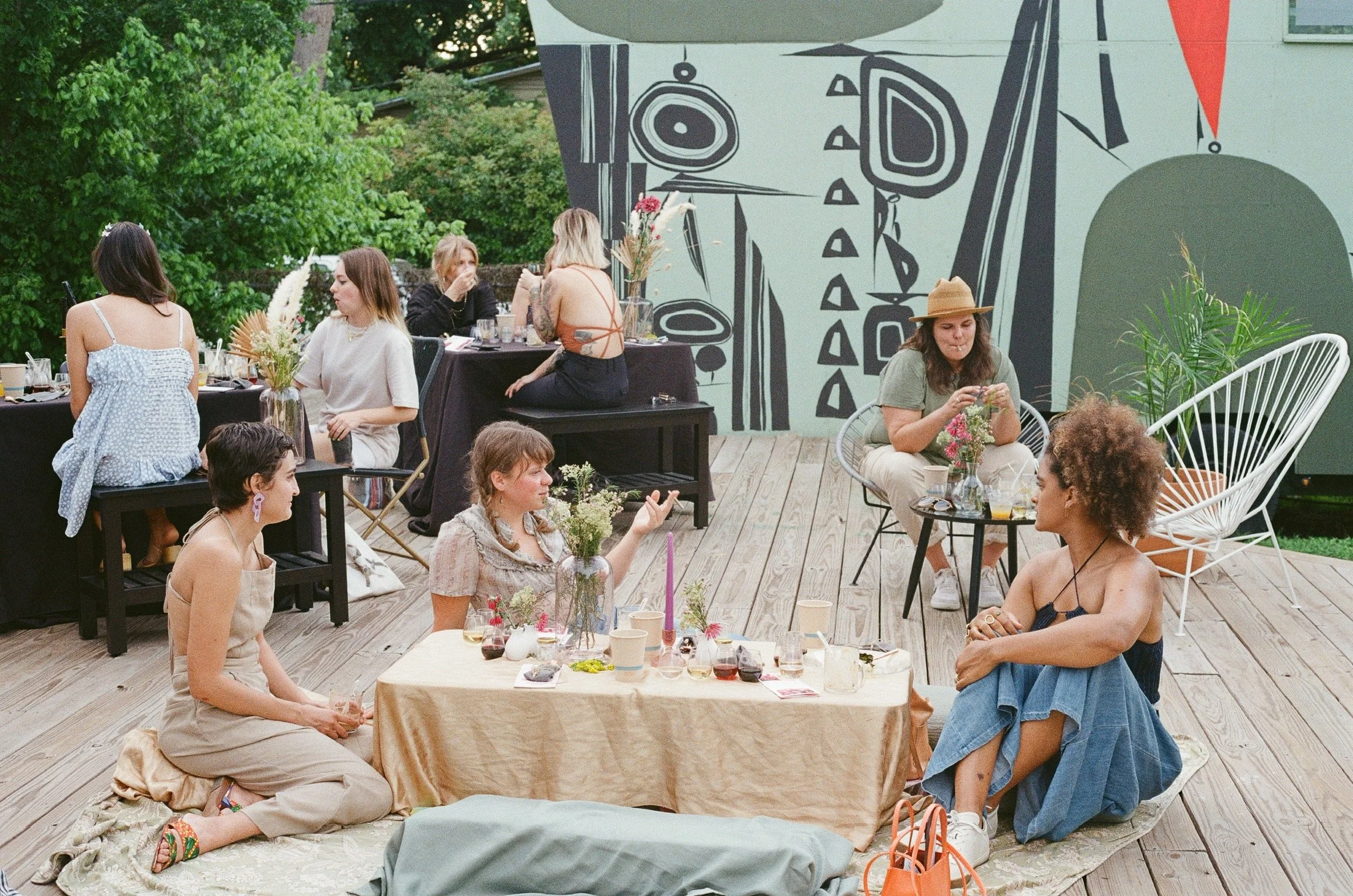 Dinner Series No. 7 - Assuage ~ (v.) to lessen the intensity of (something that pains or distresses): ease. 
With the world in a constant influx and the overwhelming feeling of dread creeping in our lives, it’s hard to find ways to help ease our feel