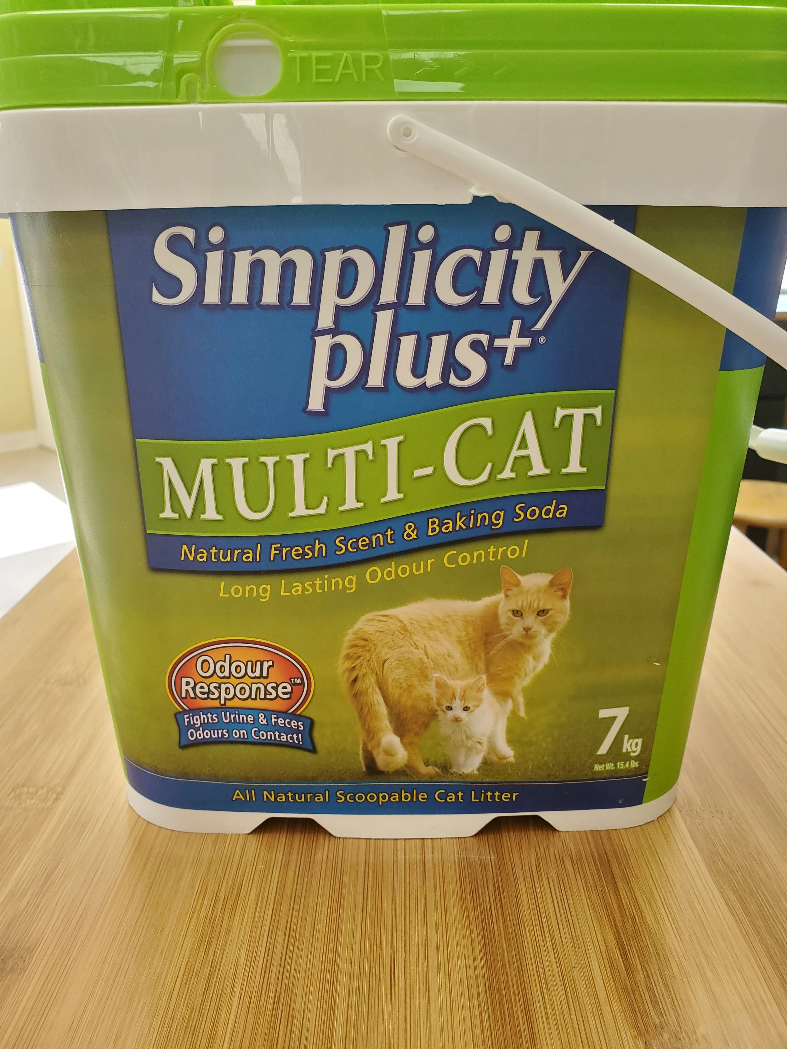 simplicity plus cat litter