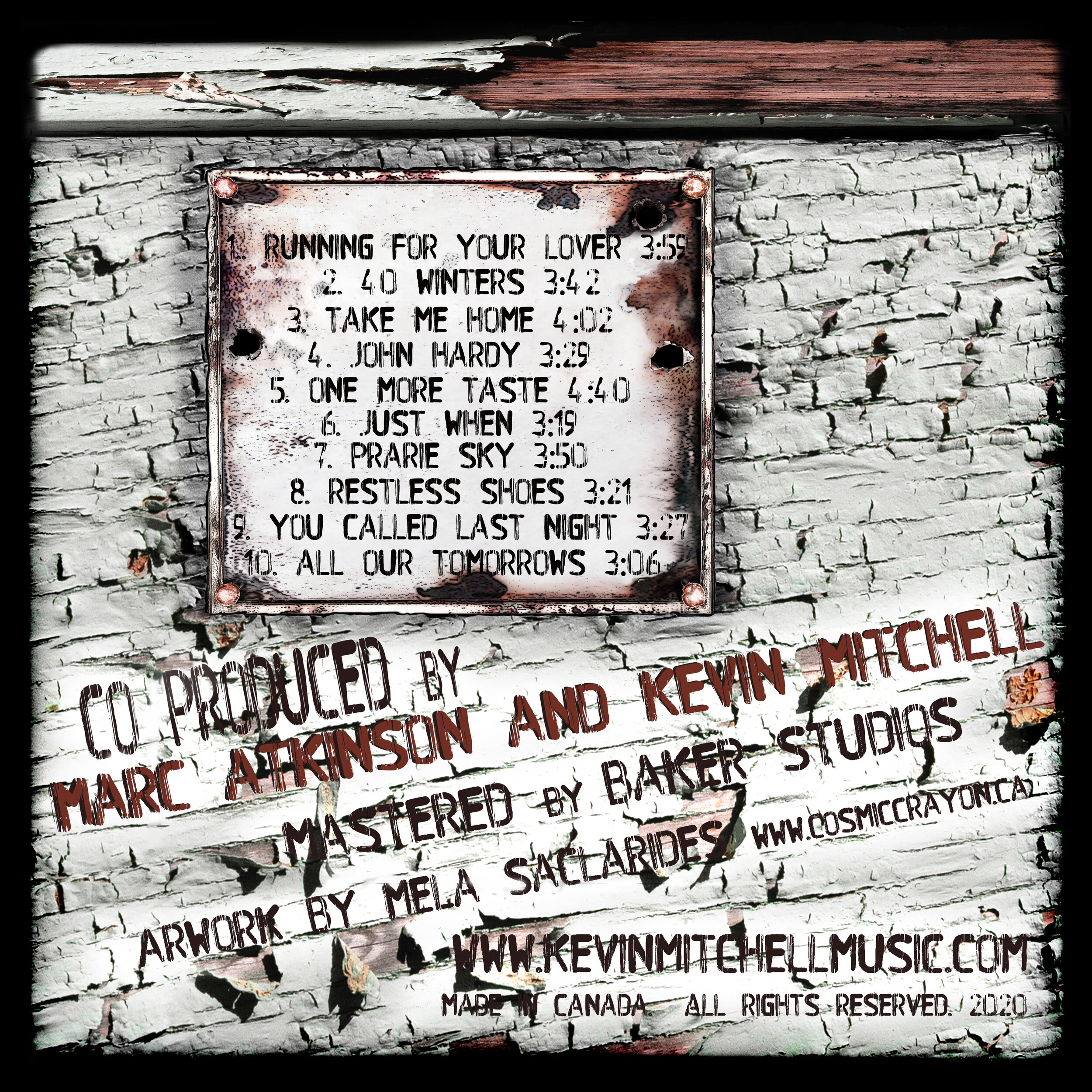 KEVIN MITCHELL
One More Taste
album art (back)