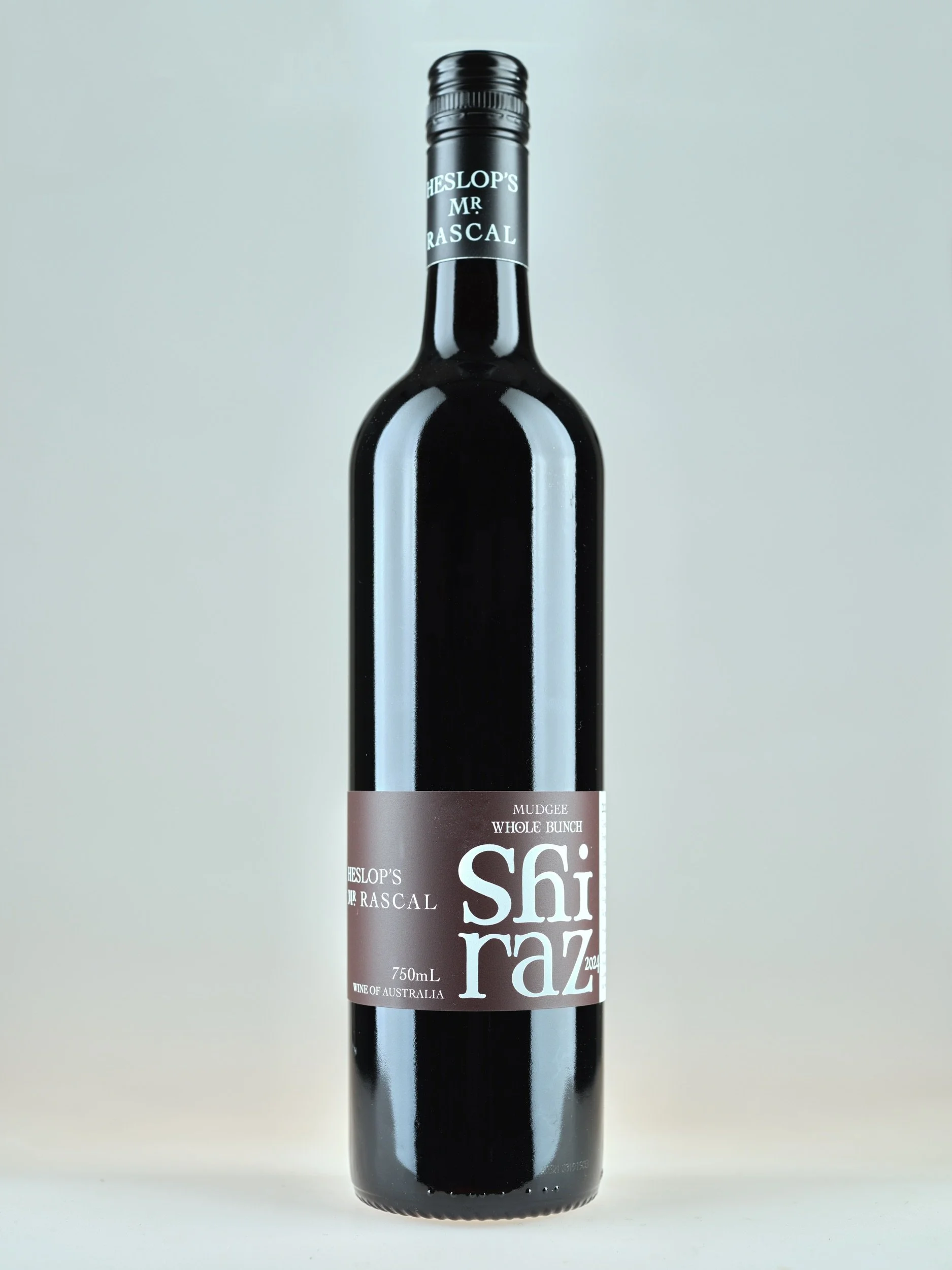 Heslop's Mr. Rascal 2024 Whole Bunch Shiraz