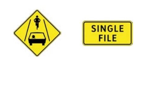 Share The Road: Single File