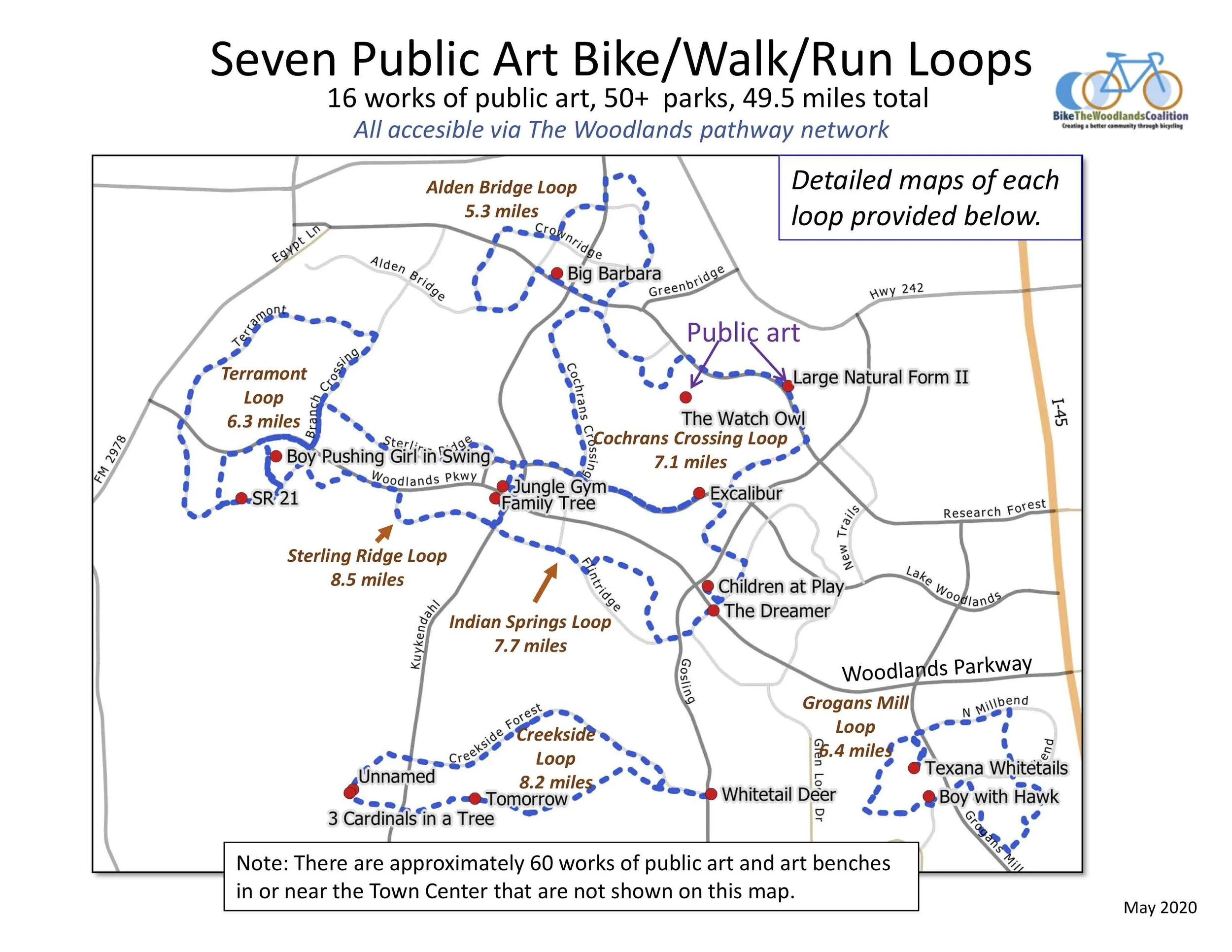 woodland cycle routes near me