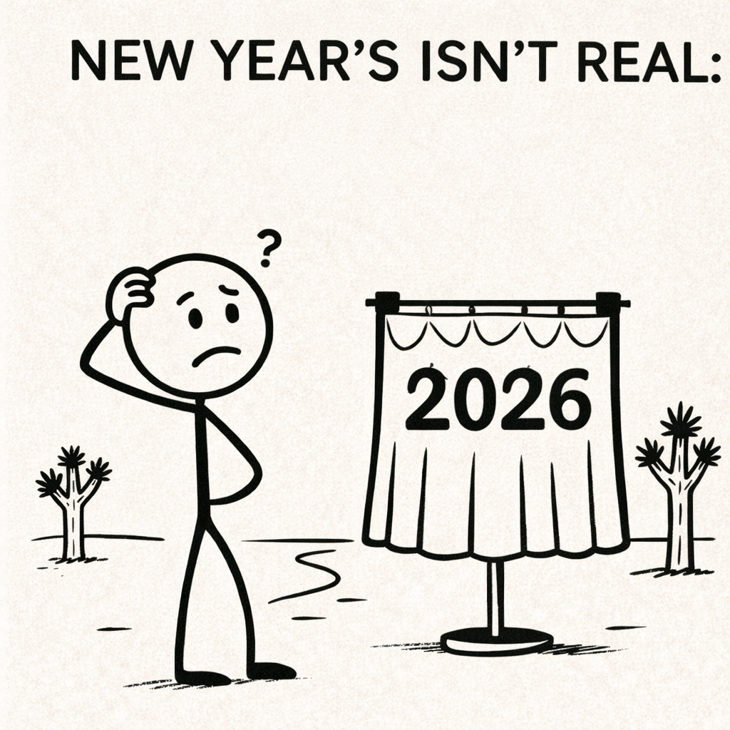 New Year’s isn’t real.