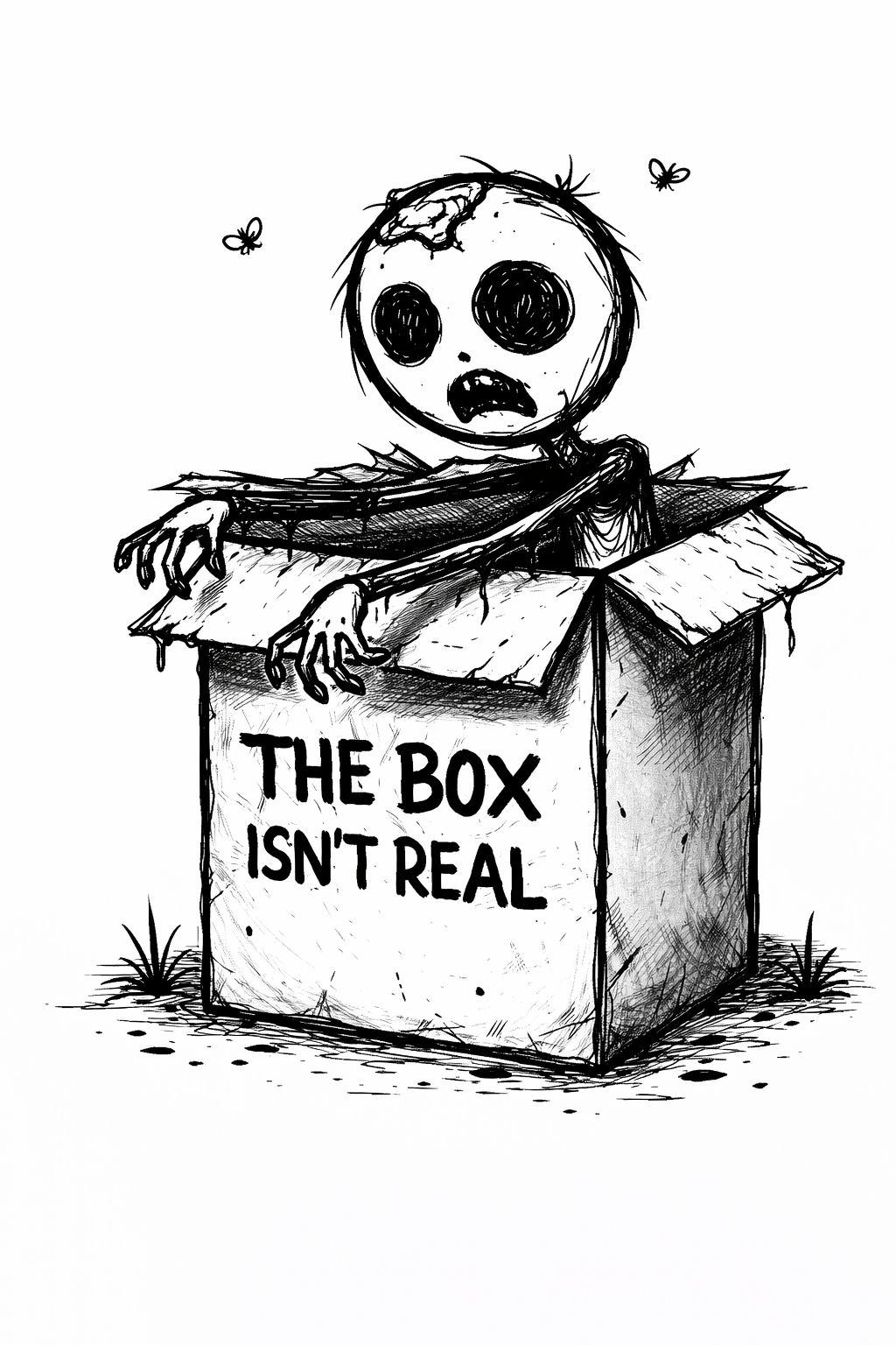 The box isn’t real.