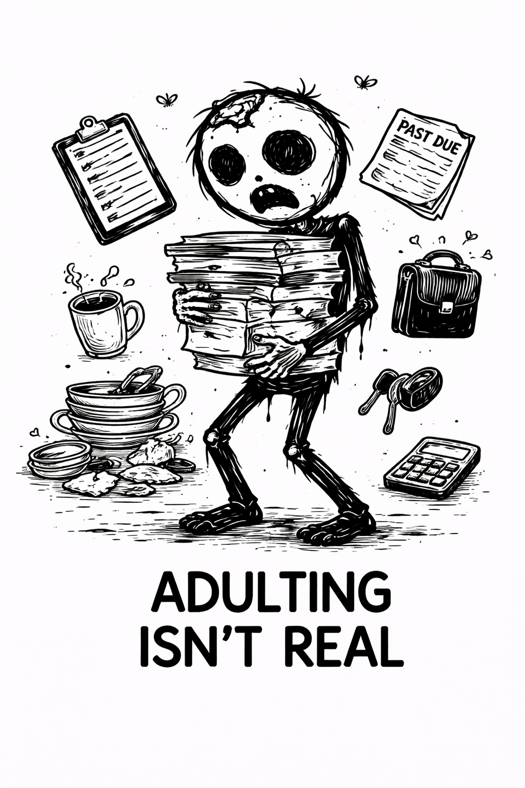 Adulting isn’t real - or - Adults aren’t real.