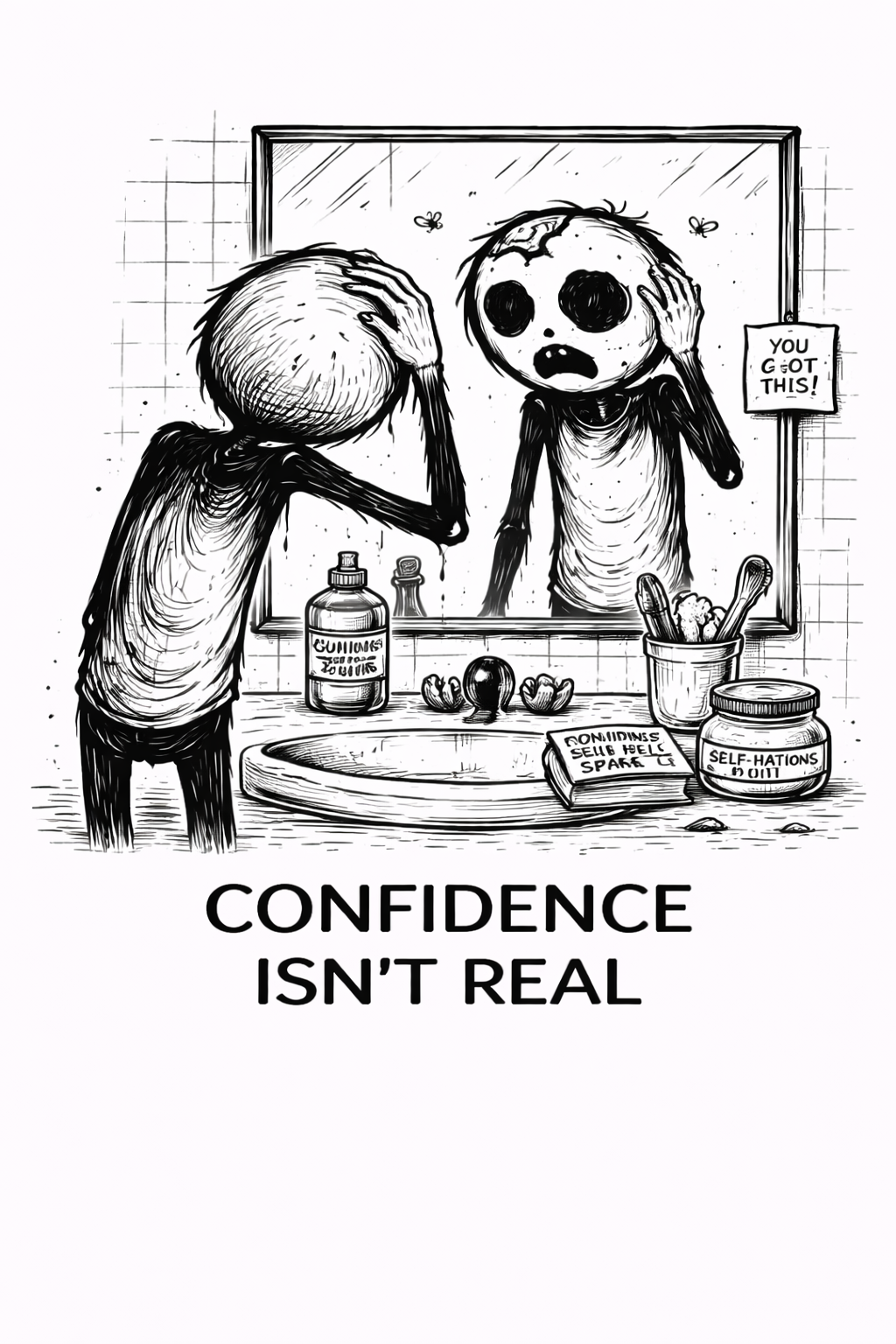Confidence Isn’t Real.