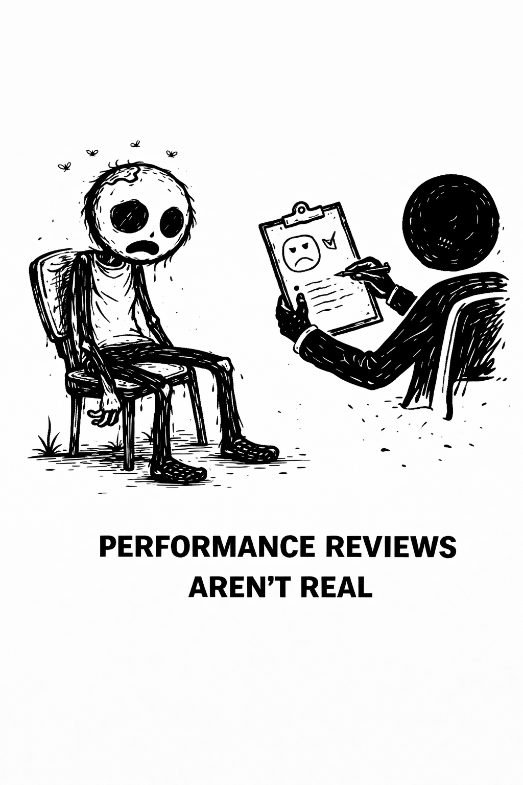 Performance Reviews aren’t Real.