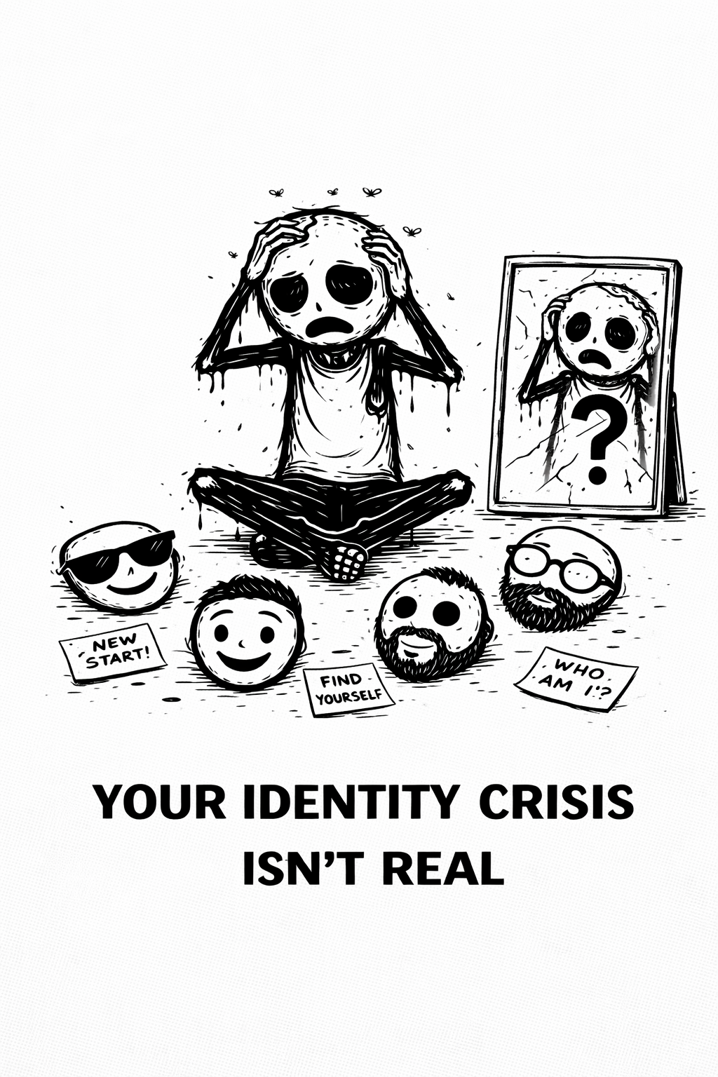 Your Identity Crisis isn’t Real.