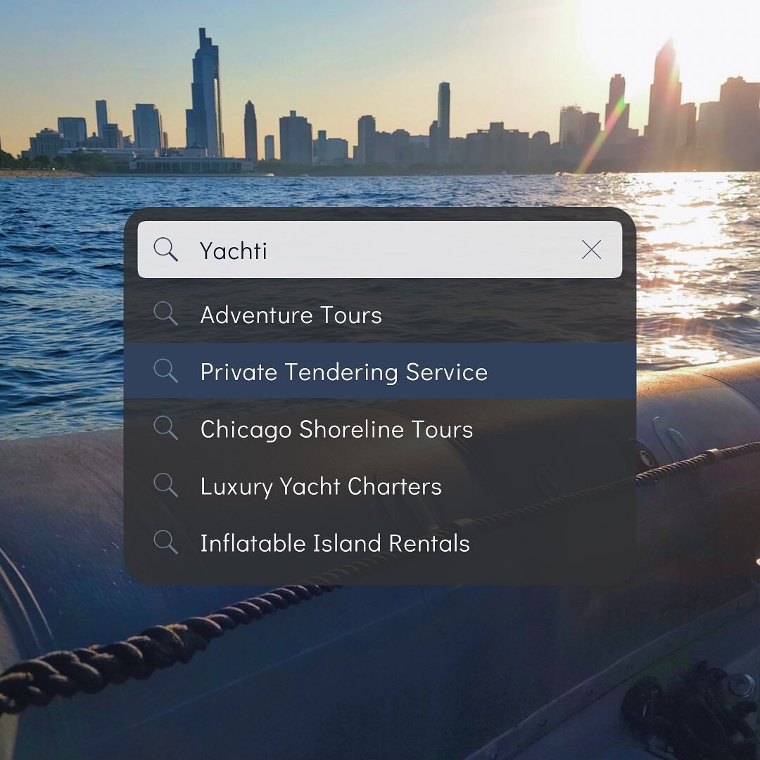Create a personalized experience with Yachti using any of these services! 🌆 Check out goyachti.com and book today so we can provide you with the ultimate summer excursion. ⛅️ 

Which one are you most looking forward to? Comment below!
&bull;
#boats 