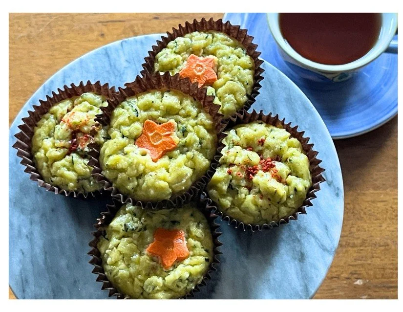 Savory Zucchini Paleo Muffins
