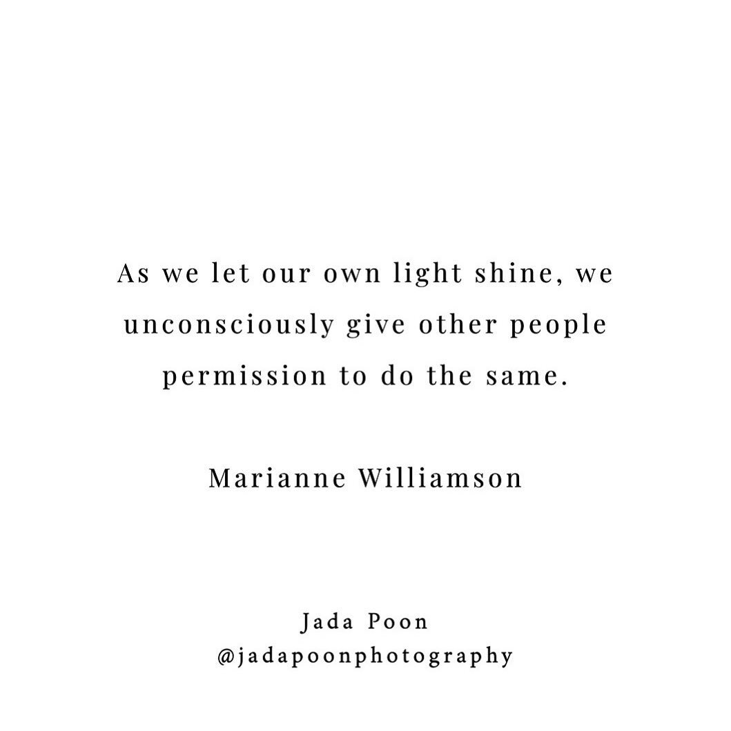 Often we underestimate our own power to make a difference. When we live our lives in the light and allow others to see who we truly are, how we fall and how we heal, how we hurt and how we hope, we encourage others to have the courage to do the same 