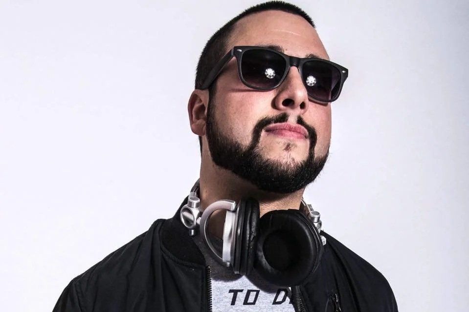 Portrait of DJ MAHF, award-winning St. Louis DJ and official DJ for the St. Louis Blues