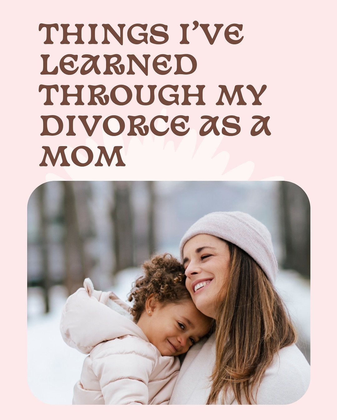 This is something I intentionally made happen with my former husband. 

Both of us grew up in families where divorce was a big part of our story, and our relationship had its challenges. We argued, we struggled, and at times, it felt like we weren&rs