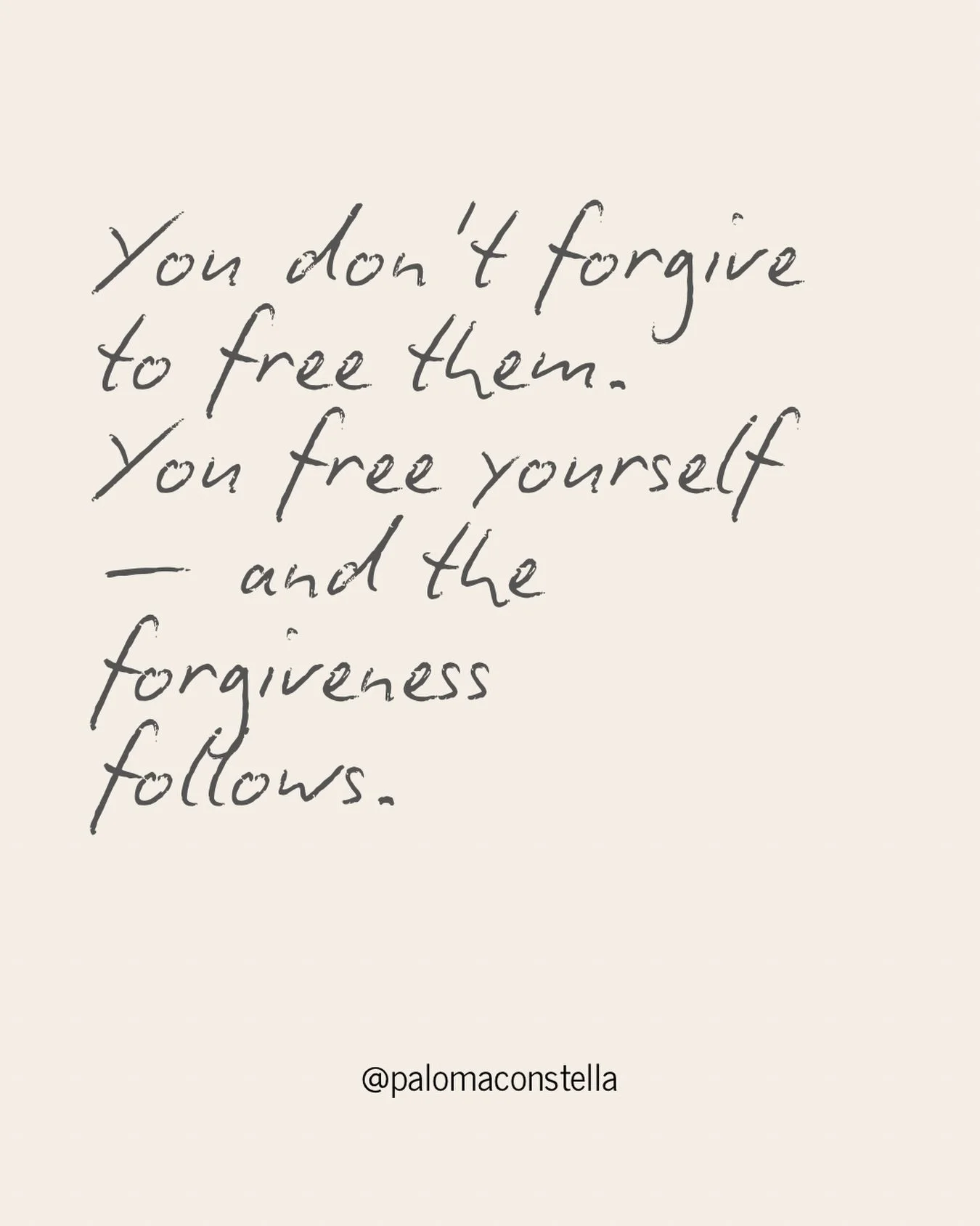 For anyone who&rsquo;s been told they have to forgive first. 
You don&rsquo;t. 

Save this. 🌟

**2.** Send this to someone who&rsquo;s waiting to feel ready to forgive. 🤍

**3.** What would change if you stopped waiting to feel ready? 🤍