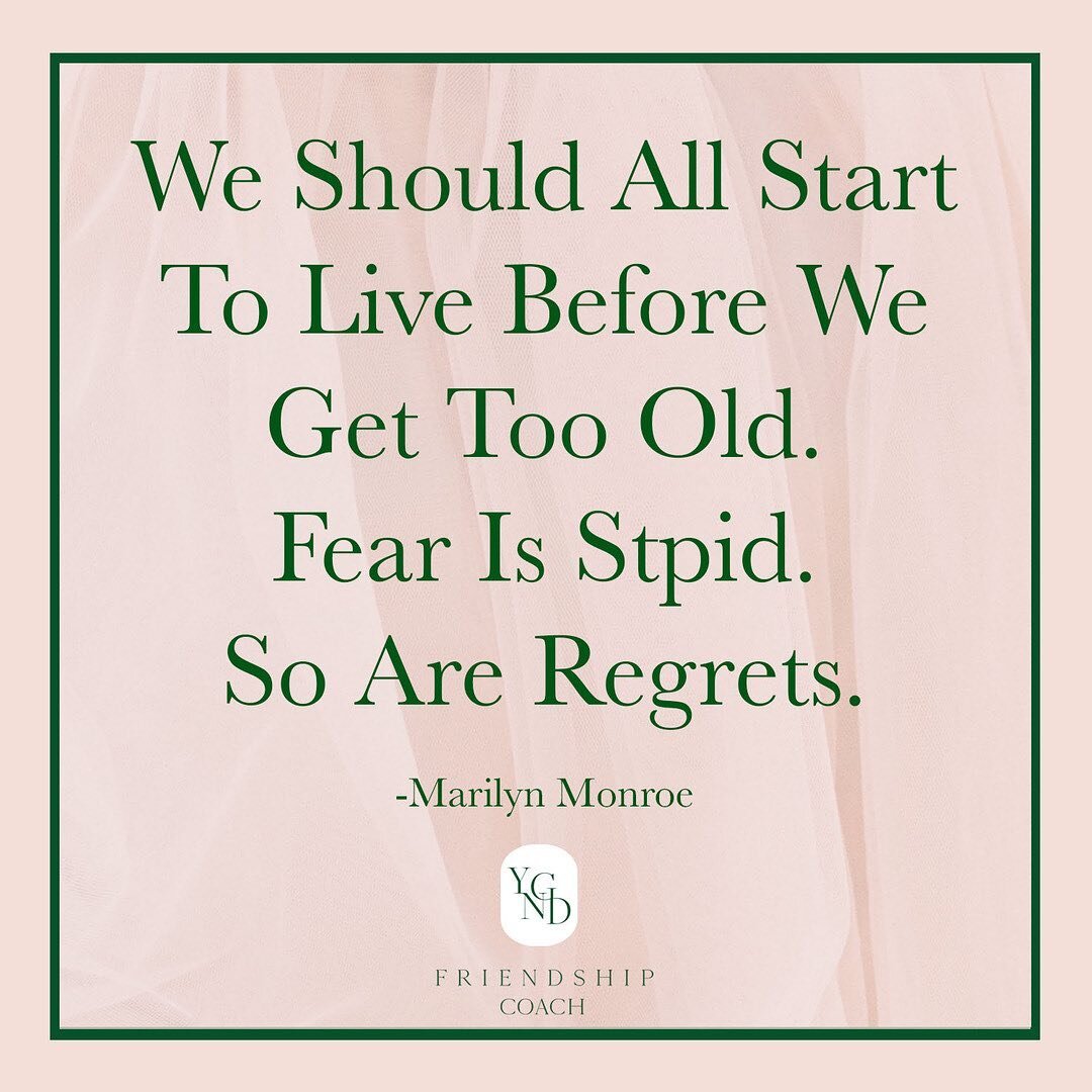 Release The Fear
⠀⠀⠀⠀⠀⠀⠀⠀⠀
Living life with regrets is an all too familiar feeling. Sometimes we regret a toxic relationship that burned us, leaving us heartbroken. Other times we regret taking a job that wasn&rsquo;t even remotely close to our dream