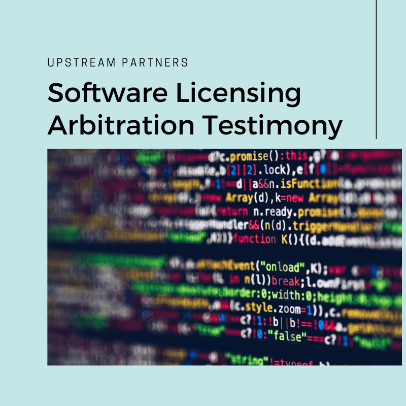 Software Licensing Arbitration Testimony