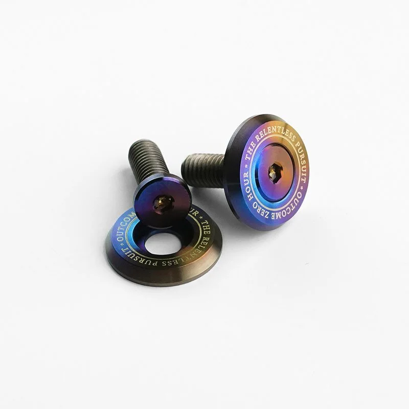 LICENSE PLATE BOLTS - BURNT TI