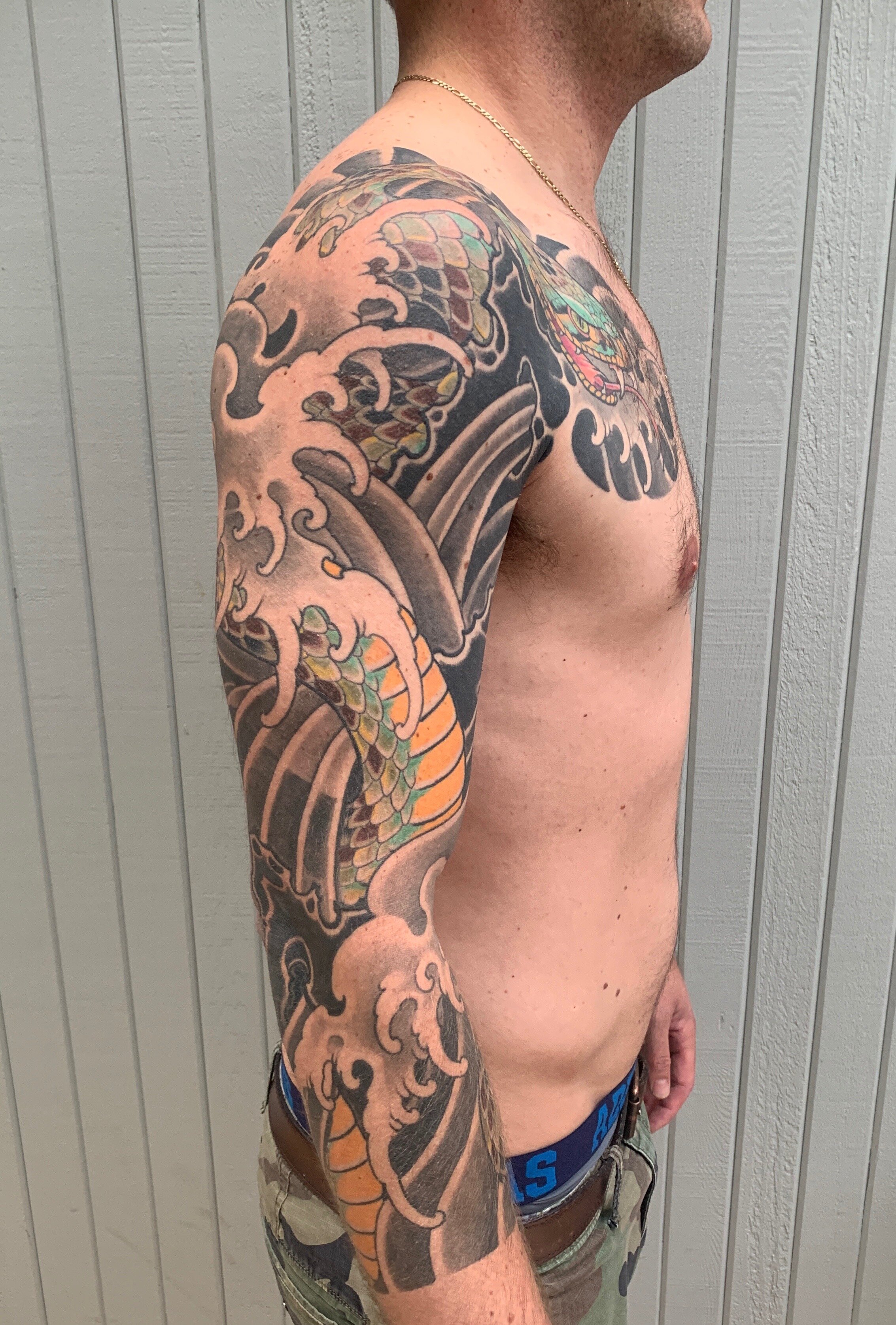 Traditional Japanese Tattoos Medford Oregon  Creating Black Swan Tattoo  Company  Black Swan Tattoo Company