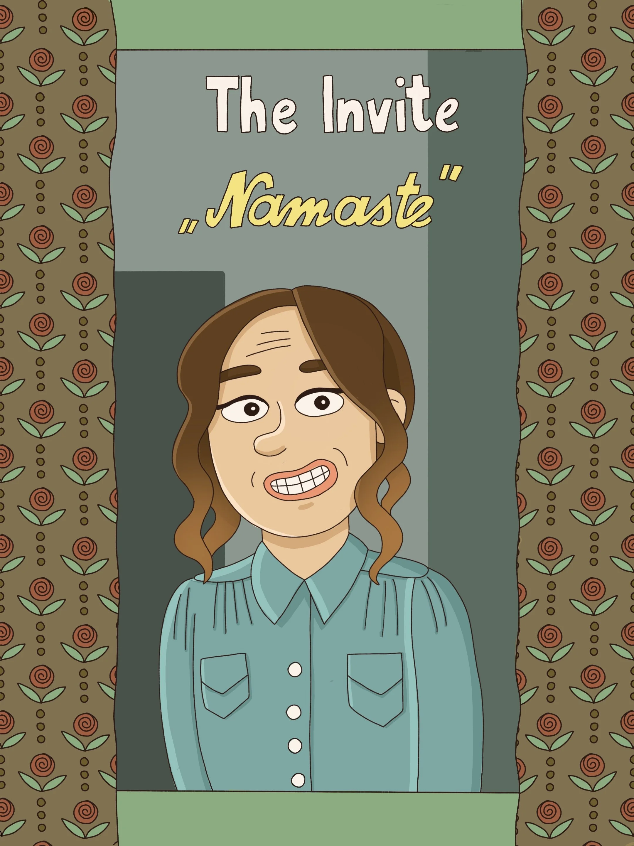 Olivia WIlde The Invite illustration