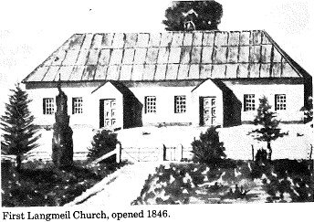  Johann George Mattner assist in building and was founding member of original Langmeil church 