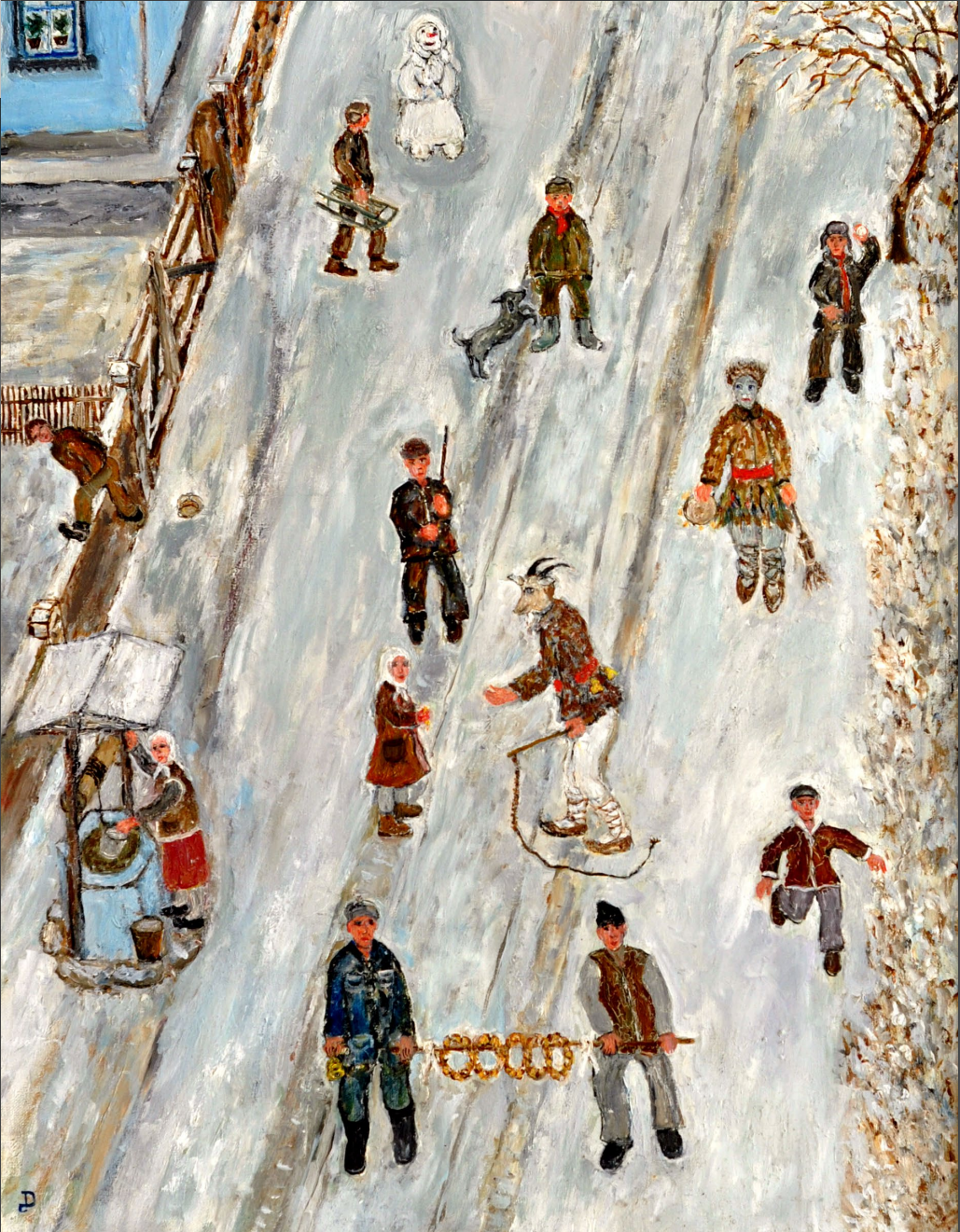 Старий Арциз, 2009, полотно, олія, 40 х 50 cm.  ДМИТРО ІВАНОВИЧ ДЬОШИН